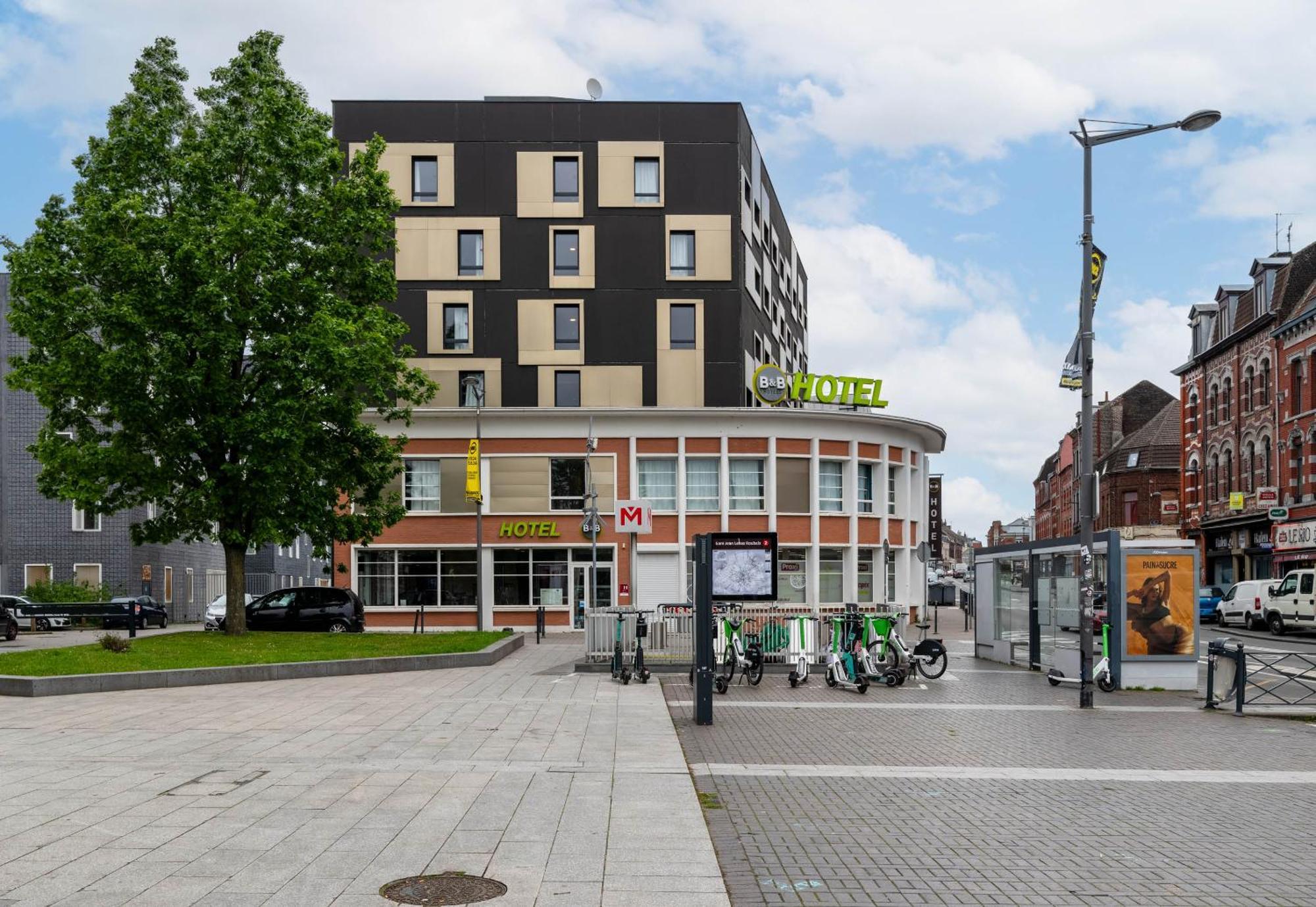 B&B Hotel Lille Roubaix Campus Gare Buitenkant foto