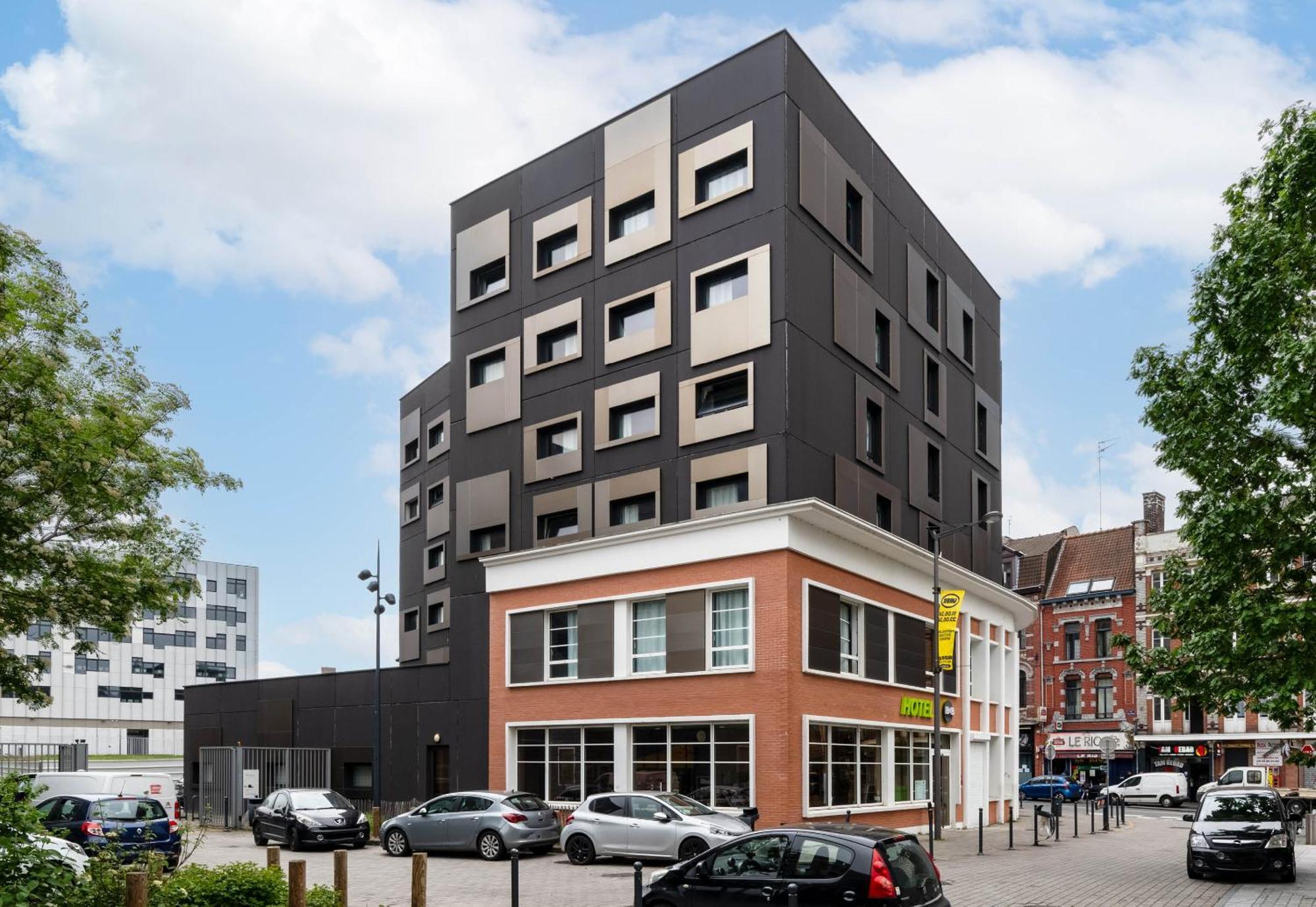 B&B Hotel Lille Roubaix Campus Gare Buitenkant foto
